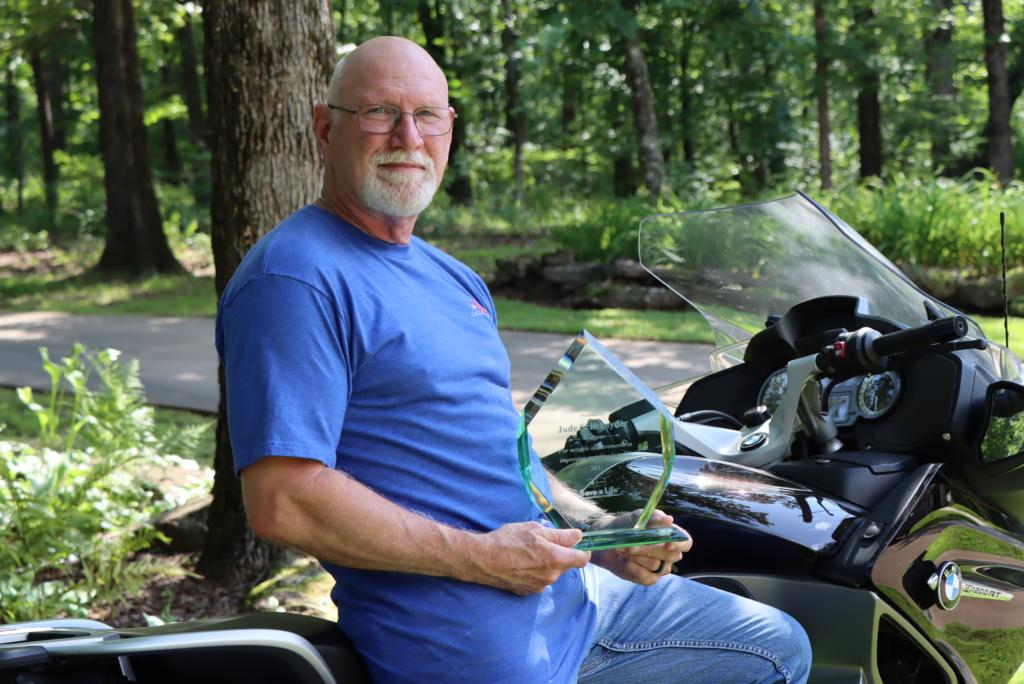 Jude Schexnyder - 2021 Texas Motorcycle Safety Difference Maker Award Winner